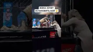 Жена хотела остановить бой, но ее муж неожиданно выиграл! 