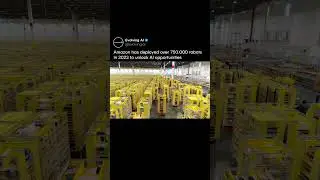 Amazon Deploys 750k Robots 