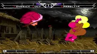 KOF MUGEN Lovesick Lucy VS Carmelita