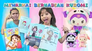 LEIKA IKUT LOMBA MEWARNAI SAMA TOMPEL 😍 LEIKA JUARA NGGAK YA?