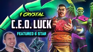 1 Crystal CEO LUCK!! Featured 6 Star Opening - MCOC