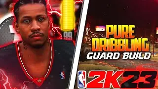 *GLITCHED* 99 BALL-HANDLING 2-WAY PLAYMAKING-SHARPSHOOTER PG BUILD W/ 85 THREE & 85 STEAL | NBA 2K23