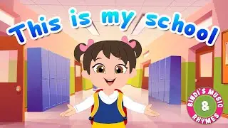 This is my School | School Rooms Rhyme for kids | Bindis Music & Rhymes