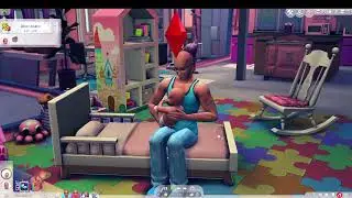 TS4 CHALLENGE СЕМЬЯ ЛЫСЫХ #challenge #barbiehouse  #gameplay #games