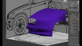 How to model a car in 3ds Max - 5 - Finishing the bumper and creating the tire