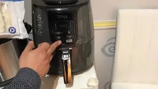 Using Ninja air fryer to fry breaded shrimp (In English) 用空气炸锅炸虾