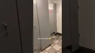 Two Girls In Bathroom Stalls Talking About Name And Signs