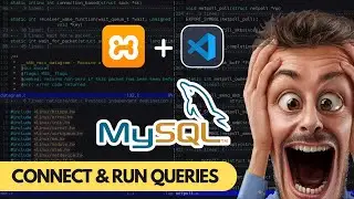 How to connect to XAMPP MySQL from VSCode Easily (2024)