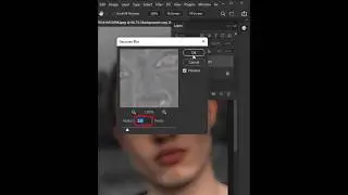 🤯 😎 How to Make a Smooth Face in Photoshop #photoshop #shorts