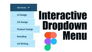 Dropdown Menu Figma | Figma Dropdown Animation