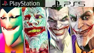 Evolution of Joker Playstation Edition PS1-PS5