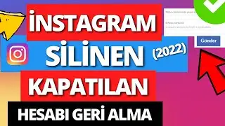 Instagram Silinen Hesabı Geri Alma (Formu) 2024 - Kapanan Hesabı Geri Alma Linki