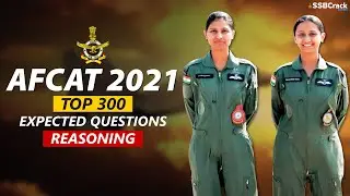 AFCAT 2021 Top 300 Most Expected Questions | Reasoning Section