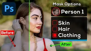 Make Subjects POP With Ai Masking in Photoshop CC 2023 (Camera RAW Filter)