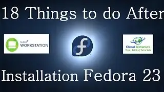 18 Things to do after installation fedora 23 Workstation Live Cinnamon