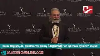 Haluk Bilginer, 47. Uluslararası Emmy Ödülleri’nde “en iyi erkek oyuncu” seçildi