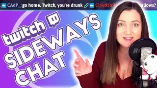 Minimalist HORIZONTAL CHAT for your TWITCH Livestream | Featuring STREAM ELEMENTS and OBS