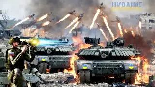 Ukrainian troops are scared! Ukrainian tank convoy destroyed by Russian long-range rocket - ARMA 3