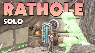 SOLO Claiming A Hidden Ragnarok Rathole DAY 1 On ARK