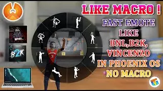 Fast Emote Trick Like B2K BNL Freefire In Phoenix os - Tommy Gaming