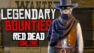 ALL Legendary Bounties in Red Dead Online PART 2🐱 Stream