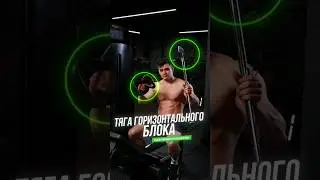 Качаем спину греческого бога правильной тягой горизонтального блока