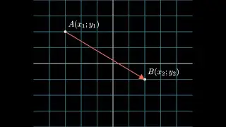 Как найти вектор по двум точкам?