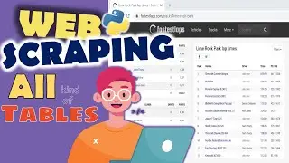 Web Scraping | Scraping HTML Tables with Python & BeautifulSoup | Part - 9