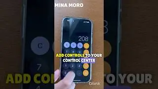 Mastering Your Control Center: Adding Custom Controls in Minutes! 