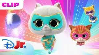 SuperKitties | Bitsy Saves the Kittydale Race 🐱 | @disneyjunior