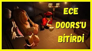 ECE DOORS'U BİTİRİYOR GÖZLERİNİZE İNANAMAYACAKSINIZ🚪ROBLOX DOORS 🐝AYŞEM ECE ARI