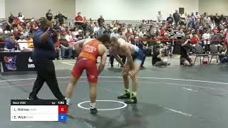 2024 Men’s Freestyle Senior World Team Trials: Levi Haines vs Evan Wick: 79 KG Con Quarters