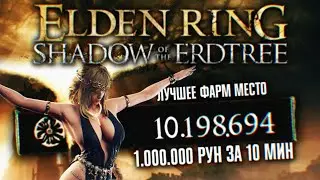 ELDEN RING DLC САМОЕ ЛУЧШЕЕ МЕСТО ДЛЯ ФАРМА 10 000 000 РУН БЕЗ БОЯ 🅥 ЭЛДЕН РИНГ ДЛС ФАРМ РУН ГАЙД