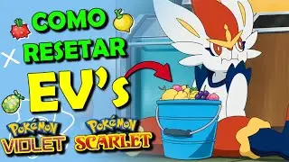 COMO RESETAR EV's POKÉMON SCARLET E VIOLET [Rápido e Fácil]