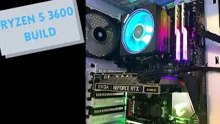 Ryzen 5 3600 build//My first video