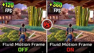 ✅ RX 6600 XT ✅ Fortnite ✅ AMD Fluid Motion Frame 🔴 1080p - 1440p - 4K 🔴