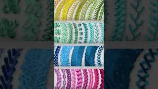 Embroidery, stitch & thread digital brushes - Create realistic embroidery illustration & digital
