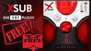 FREE Vsti XSUB - 808 EDITION ( Use Headphone ) Synth Perfect Sub Bass -