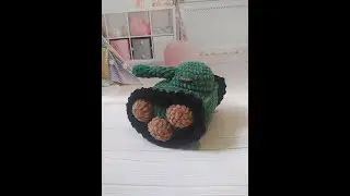Плюшевый танк крючком!!! Подробный МК!!!