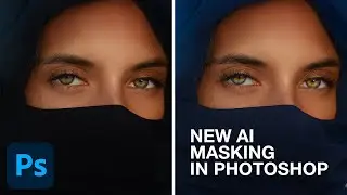 Artificial Intelligence Masking - New in Photoshop! 2022 Update