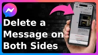 How To Delete Messages On Messenger For Both Sides
