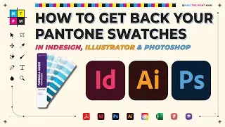 How to Get Back Your PANTONE Swatches in Adobe Programs