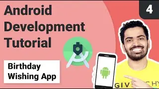 #4. How to move to New Activity on Button click | Intents | Android Development Tutorial 2021