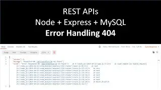 Error Handling in 