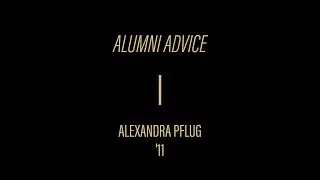 Alumni Advice 