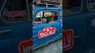 Швеция. Ретро-автомобиль. Retro car. 