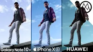 Samsung Note 10 Plus vs iPhone XS Max vs Huawei P30 Pro Camera Test Comparison