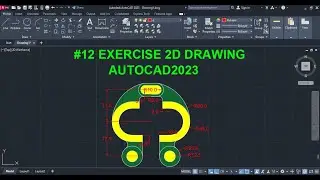 AutoCAD 2D Exercise #12 - A Quick & Easy Guide