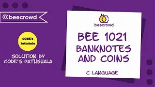 beecrowd Problem 1021 (Banknotes and Coins) solution( Bangla ) | C language