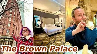 Afternoon Tea And Room Tour At The Brown Palace In Denver, Colorado! | Historical Hotel